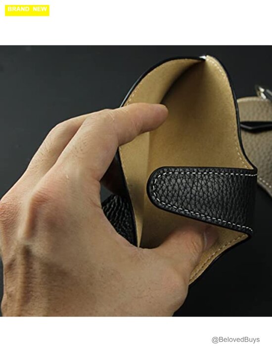 Genuine Leather Glasses Case Sunglasses Pouch Eyeglass Case with Microfiber